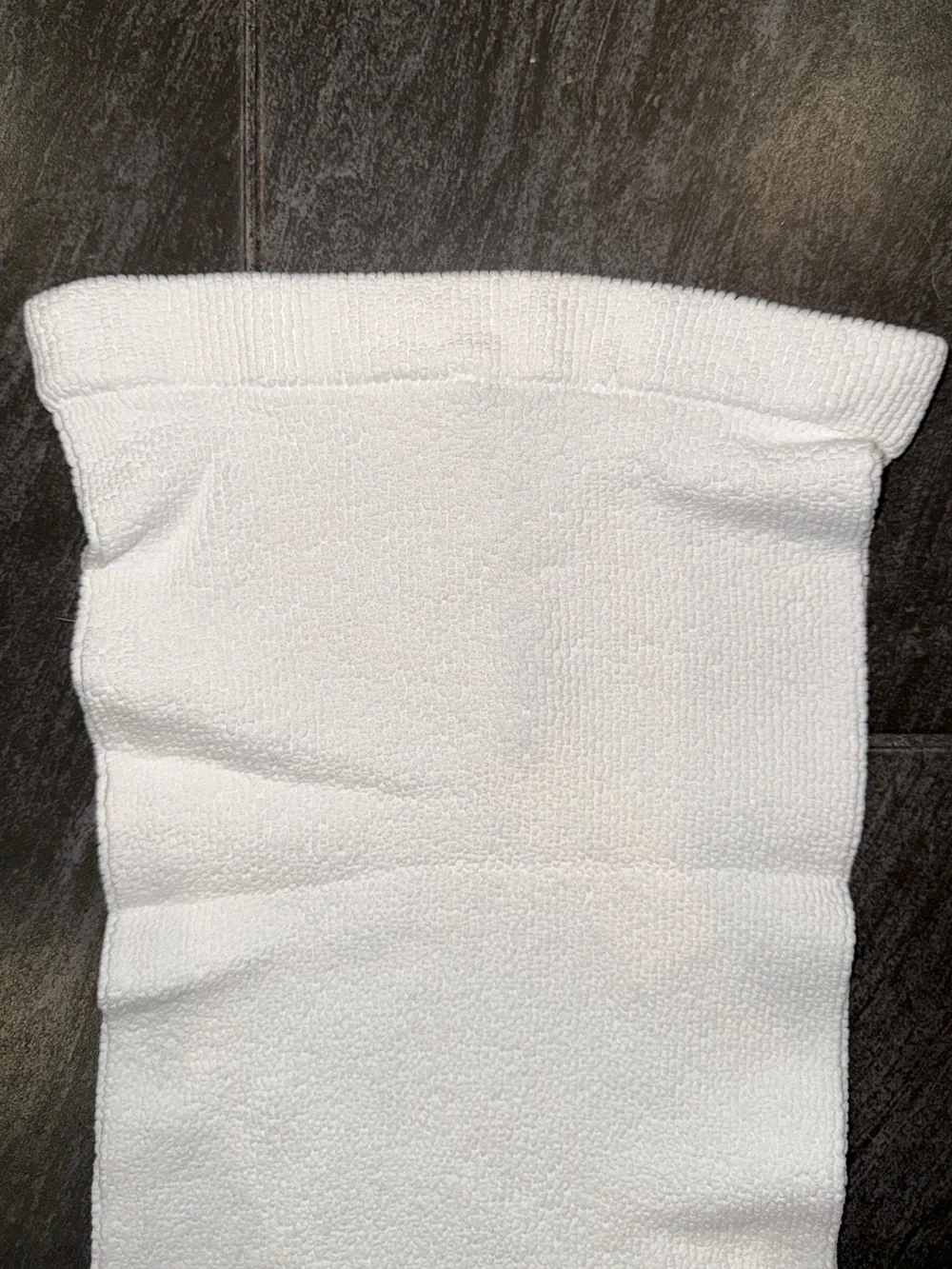 Celandine White Women’s Sweater Tube Top